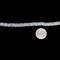 8x3mm Flat Flower Beads in Crystal AB Apx 48-50 Beads GB-FF02